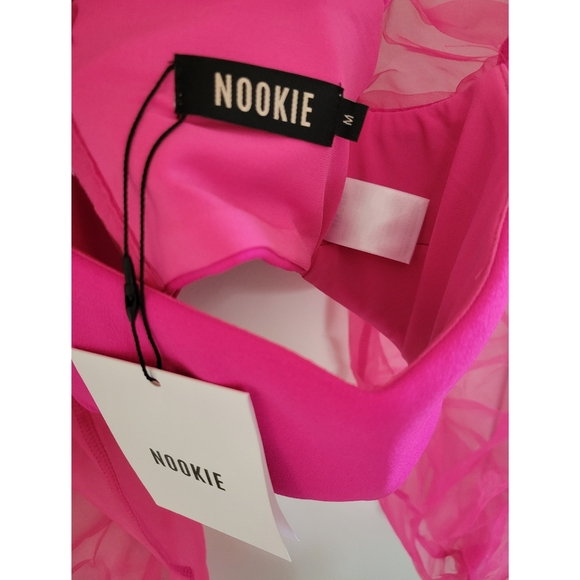 Nookie Illusion Crop - Neon Pink - Picture 3 of 6